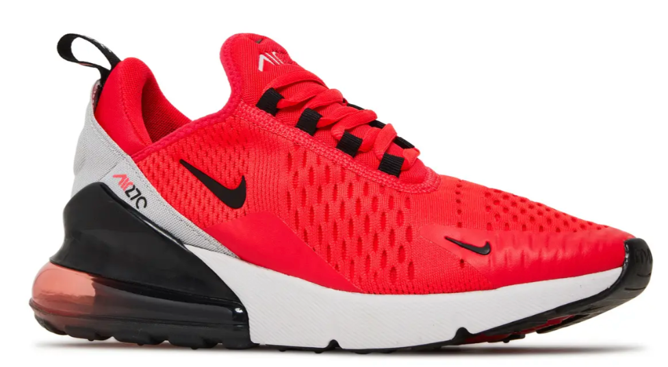 Nike Air Max 270 Women's Red Orbit/Vast Grey/Black Women's Size 8.5 or Youth Size 7.0