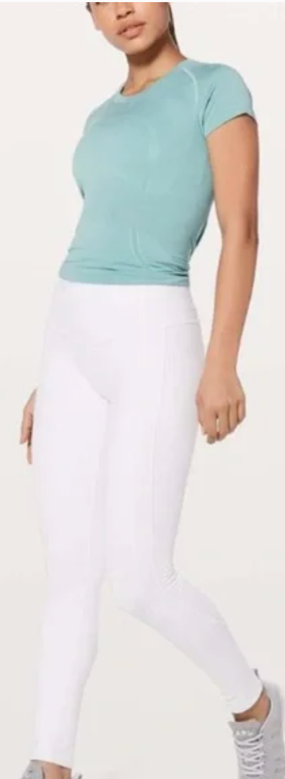 Lululemon All The Right Places Pant II 28" Inseam White Sz 6 W5BFGS