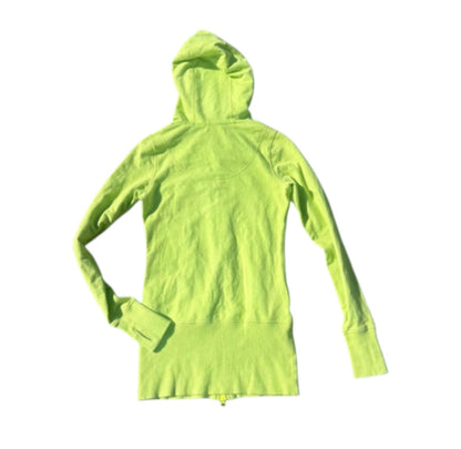 Lululemon Special Edition RARE Nice Asana Full Zip Hoodie Heathered Wasabi Sz 4