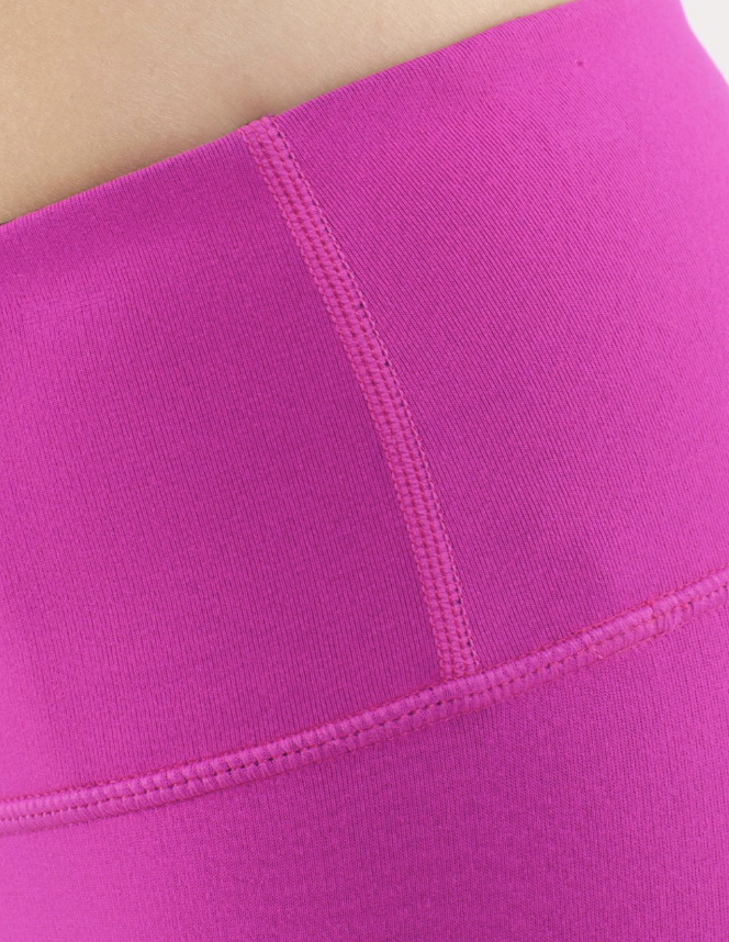 Lululemon Wunder Under Reversible Leggings 21” Inseam Paris Pink/Black Sz 4