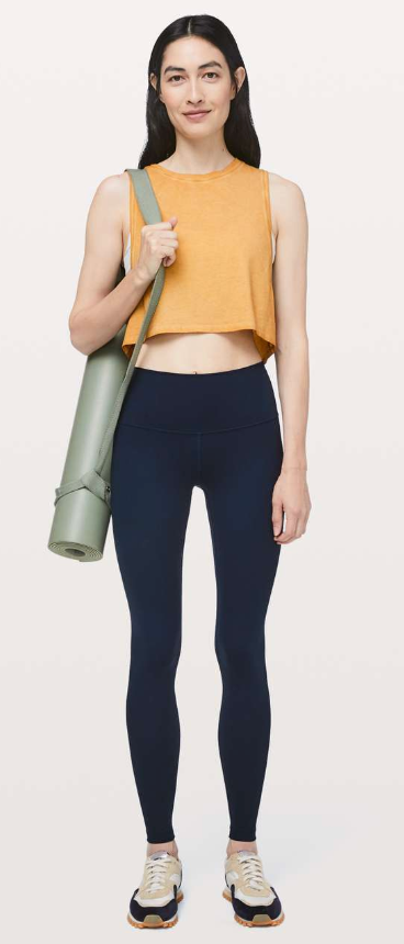 Lululemon Wunder Under HR Tight Full-On Luxtreme 28" Inseam True Navy Sz 6 Brand New