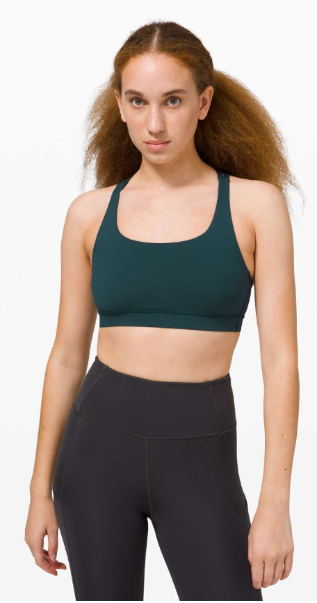 Lululemon Energy Bra Medium Support, B–D Cup Submarine Sz 6 Brand New RARE SPECIAL ADDDITION