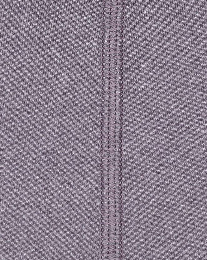Lululemon Cool Racerback II Heathered Graphite Purple Sz 6 Brand New