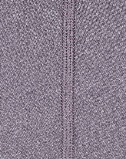 Lululemon Cool Racerback II Heathered Graphite Purple Sz 6 Brand New