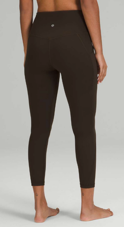 Lululemon Align HR Leggings w/Pockets 25” Inseam Dark Olive Sz 4 Brand New With Tags