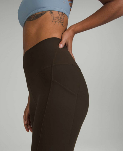 Lululemon Align HR Leggings w/Pockets 25” Inseam Dark Olive Sz 4 Brand New With Tags