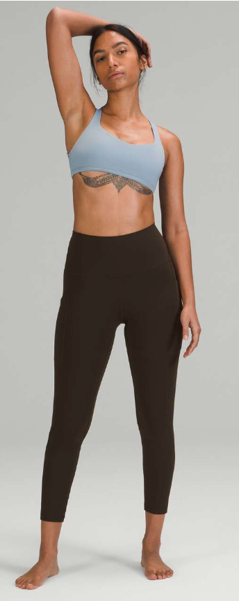 Lululemon Align HR Leggings w/Pockets 25” Inseam Dark Olive Sz 4 Brand New With Tags