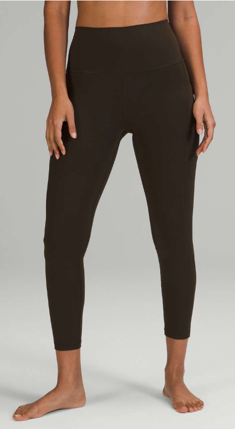 Lululemon Align HR Leggings w/Pockets 25” Inseam Dark Olive Sz 4 Brand New With Tags