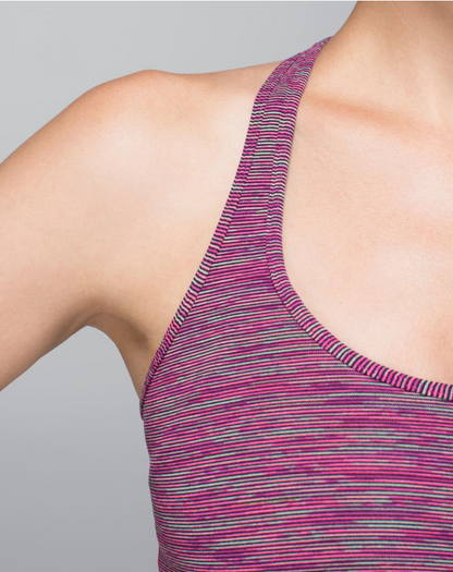 Lululemon Cool Racerback Tank Top Wee Are From Space Jewelled Magenta Sz 8