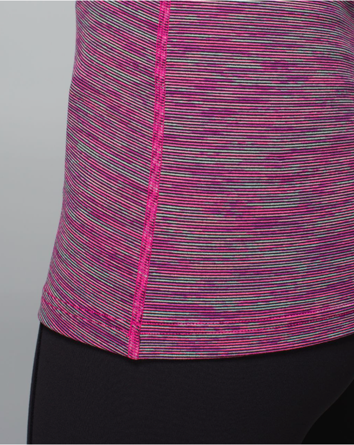 Lululemon Cool Racerback Tank Top Wee Are From Space Jewelled Magenta Sz 8
