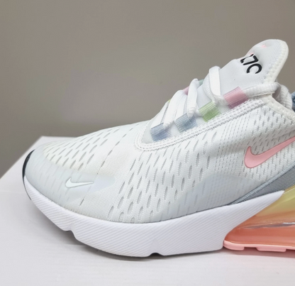 Nike Air Max 270 SE  Women's White Arctic Punch Women's Sz 6.5 or Youth Sz 5.0 Worn Once