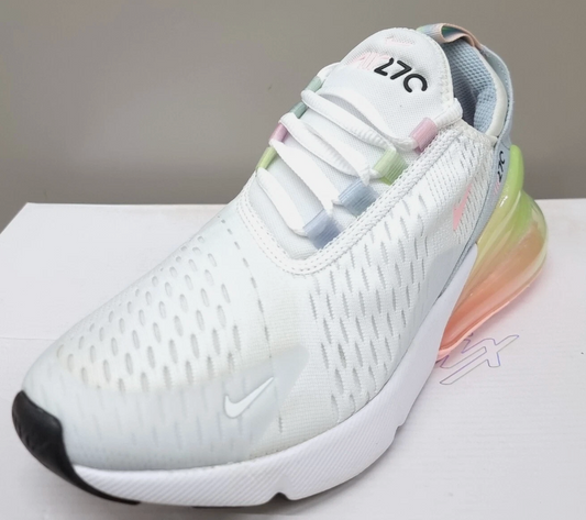 Nike Air Max 270 SE  Women's White Arctic Punch Women's Sz 6.5 or Youth Sz 5.0 Worn Once