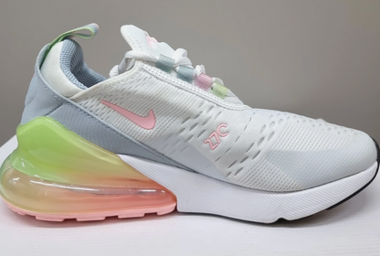 Nike Air Max 270 SE  Women's White Arctic Punch Women's Sz 6.5 or Youth Sz 5.0 Worn Once