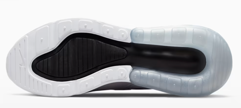 Nike Air Max 270 Women's White/White/Black Women's Sz 6.5 or Youth Sz 5.0 Brand New