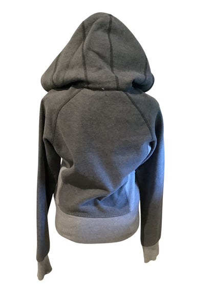 Lululemon Scuba Hoodie II Heathered Medium and Light Grey COLLECTORS PIECE Sz 4