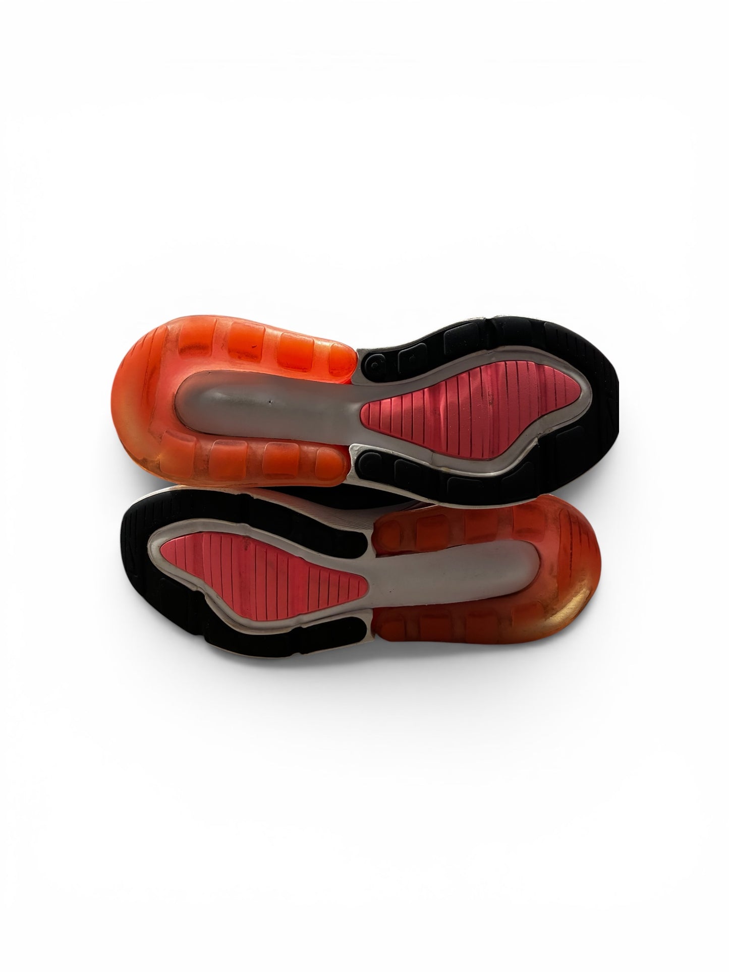 Nike Air Max 270 Women's Black/Smoke Grey/Sunset Pulse/Metallic Silver Women's Sz 6.5 or Youth 5.0